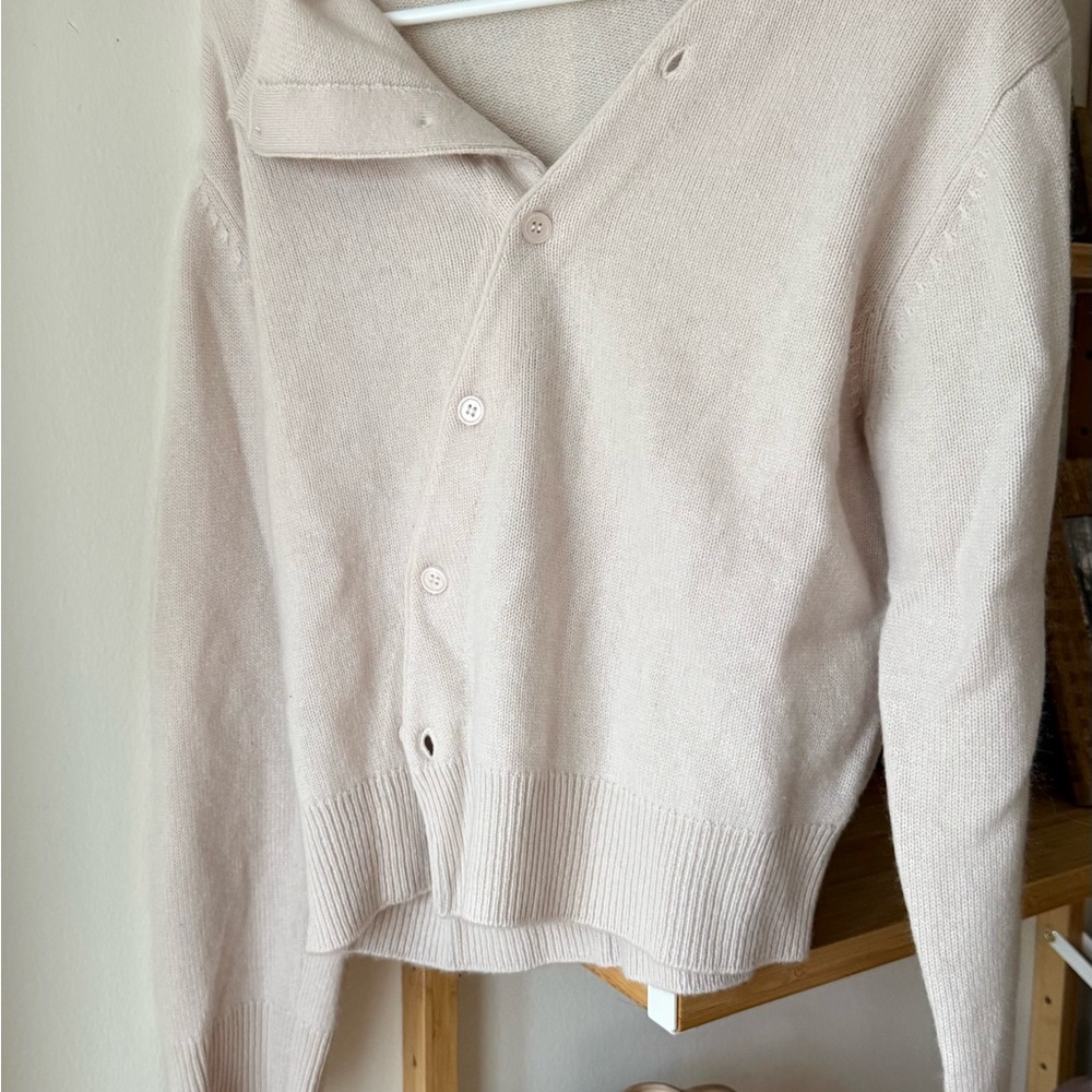 Boheme Goods Cashmere / Wool Asymmetric Knit Sample, S/M (one of a kind) ×